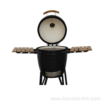 Certificate Outdoor Garden 18" Ceramic Kamado Grill